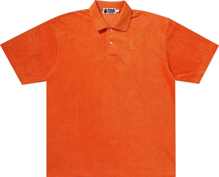 Поло BAPE Ape Head Towelling Polo 'Orange', оранжевый
Поло BAPE Ape Head Towelling Polo 'Orange', оранжевый