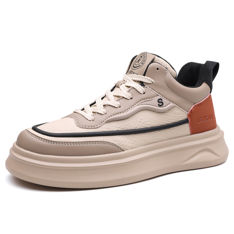 LEXON Кроссовки для скейтбординга мужские с амортизацией, поддержкой и устойчивостью к истиранию, низкие, бежево-коричневые, цвет Beige Brown
LEXON Кроссовки для скейтбординга мужские с амортизацией, поддержкой и устойчивостью к истиранию, низкие, бежево-коричневые, цвет Beige Brown