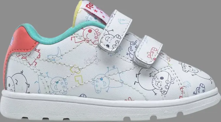 Кроссовки peppa pig x royal complete toddler 'family pigs' Reebok, белый
Кроссовки peppa pig x royal complete toddler 'family pigs' Reebok, белый