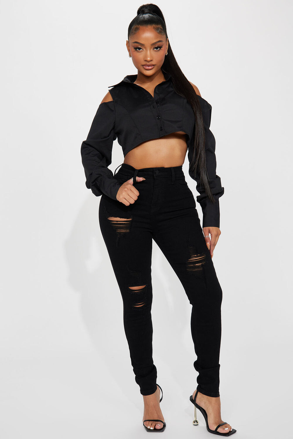 Джинсы скинни Fashion Nova YJDM15HRBLDOPTION7, черный
Джинсы скинни Fashion Nova YJDM15HRBLDOPTION7, черный