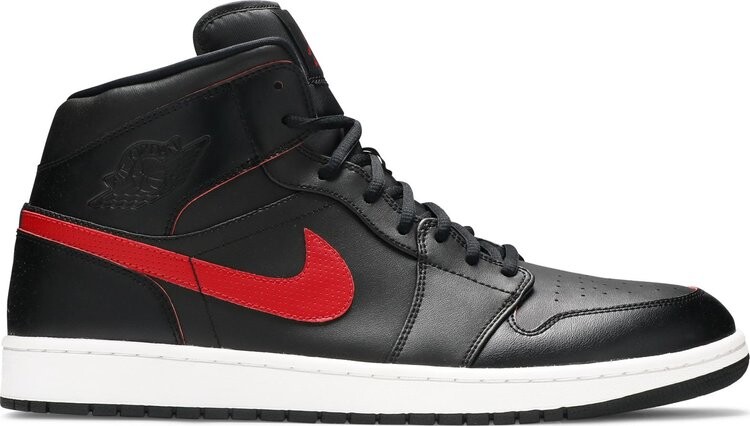 Кроссовки Air Jordan 1 Retro Mid Black Team Red, черный
Кроссовки Air Jordan 1 Retro Mid Black Team Red, черный