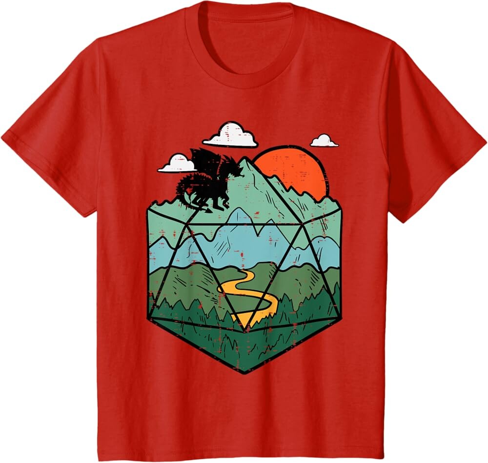 Детская футболка RPG Mountain Gamer, красный
Детская футболка RPG Mountain Gamer, красный