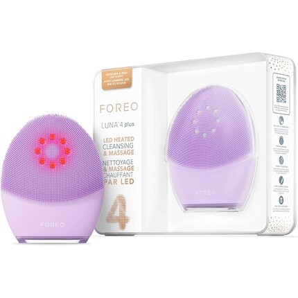 FOREO Luna 4 Plus Щетка для очищения лица с NIR и светодиодной красной маской для глубокого очищения и укрепления кожи - Антивозрастной массажер для лица и микротоковый скульптор для лица для чувствительной кожи
FOREO Luna 4 Plus Щетка для очищения лица с NIR и светодиодной красной маской для глубокого очищения и укрепления кожи - Антивозрастной массажер для лица и микротоковый скульптор для лица для чувствительной кожи