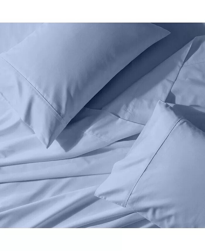 Набор простыней, легкий в уходе — Solid, плотность нити 650, California King Egyptian Linens, синий
Набор простыней, легкий в уходе — Solid, плотность нити 650, California King Egyptian Linens, синий