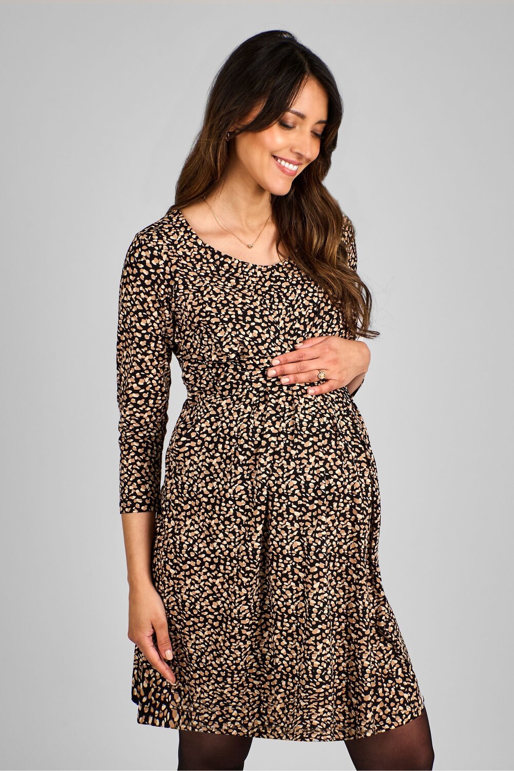 Платье из джерси для беременных и кормящих мам Jojo Maman Bébé, черный
Платье из джерси для беременных и кормящих мам Jojo Maman Bébé, черный