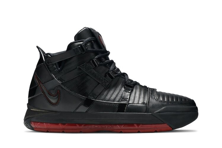 Кроссовки Nike Zoom LeBron 3 'Black Crimson', черный
Кроссовки Nike Zoom LeBron 3 'Black Crimson', черный