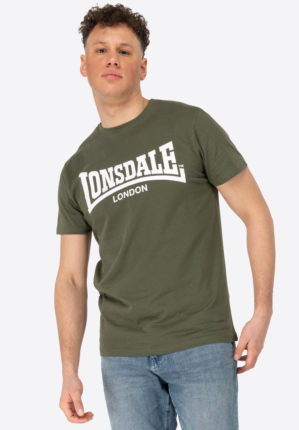 Футболка с принтом NORMALE PASSFORM FULWOOD Lonsdale, оливковый 
Футболка с принтом NORMALE PASSFORM FULWOOD Lonsdale, оливковый