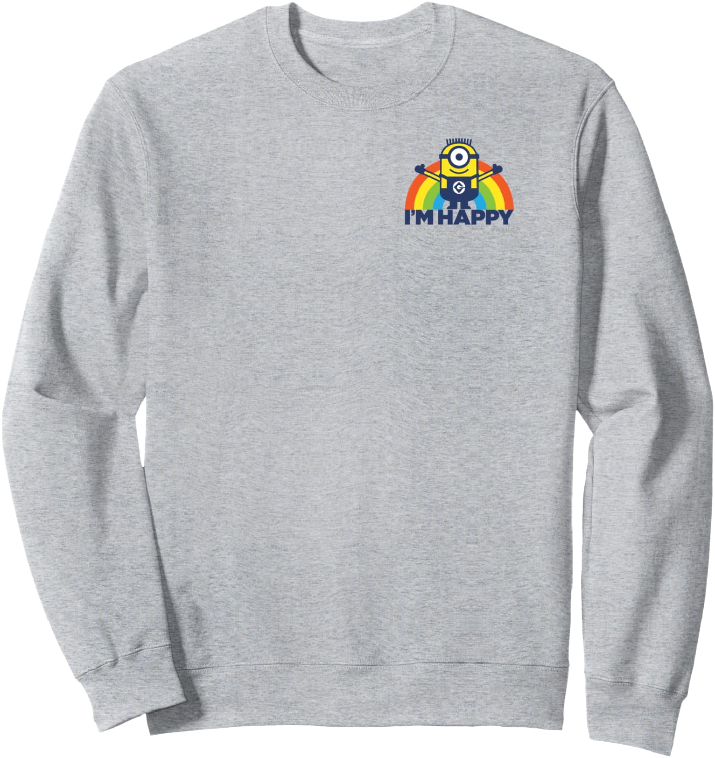 Толстовка «Миньон, я счастлив» Minions, серый
Толстовка «Миньон, я счастлив» Minions, серый