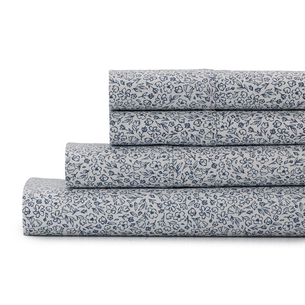 Комплект простыней или наволочек The Big One Easy Care плотностью 275 нитей, цвет Scribble Floral Blue
Комплект простыней или наволочек The Big One Easy Care плотностью 275 нитей, цвет Scribble Floral Blue