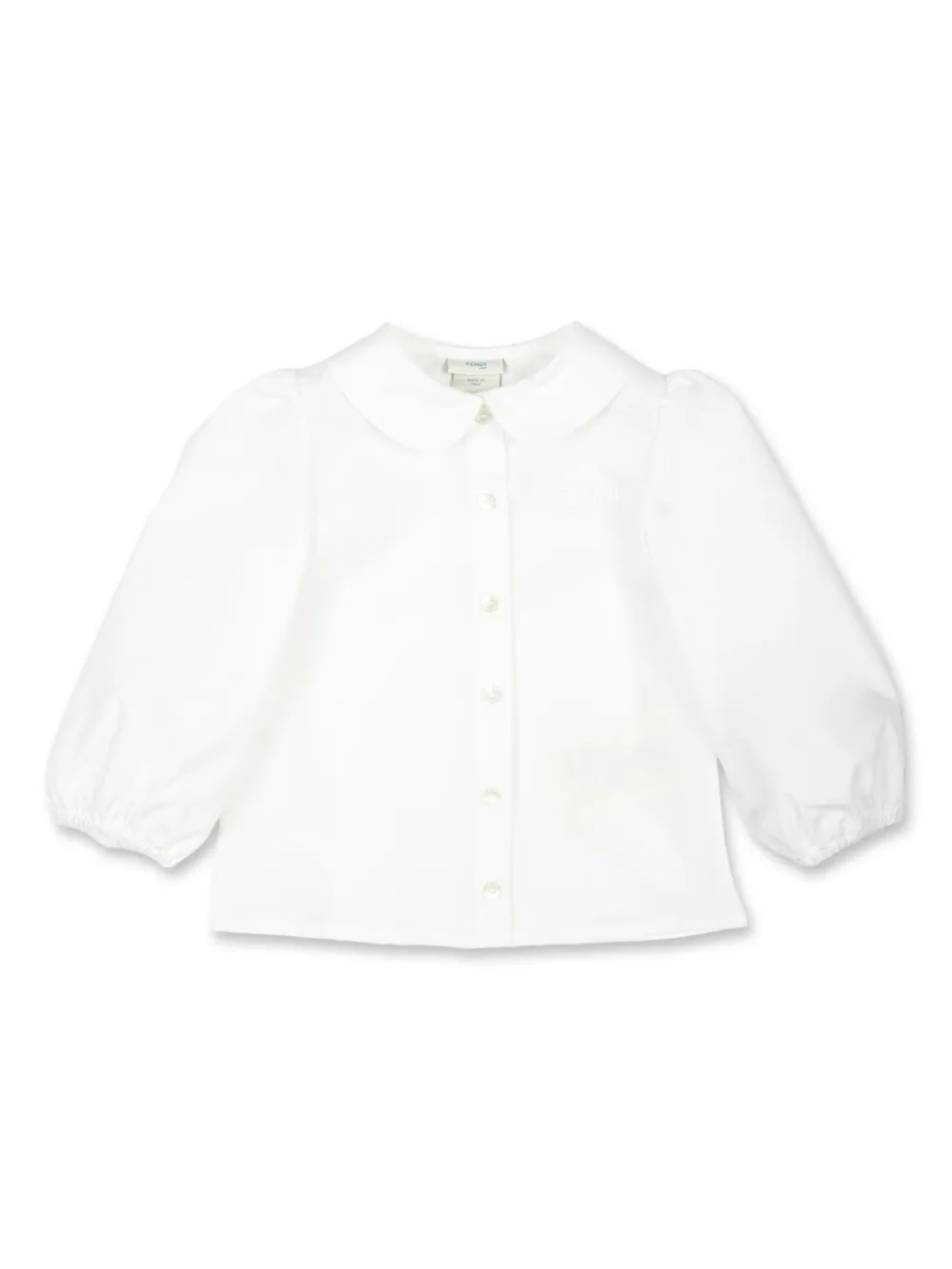 Рубашка на пуговицах Fendi Kids, белый
Рубашка на пуговицах Fendi Kids, белый