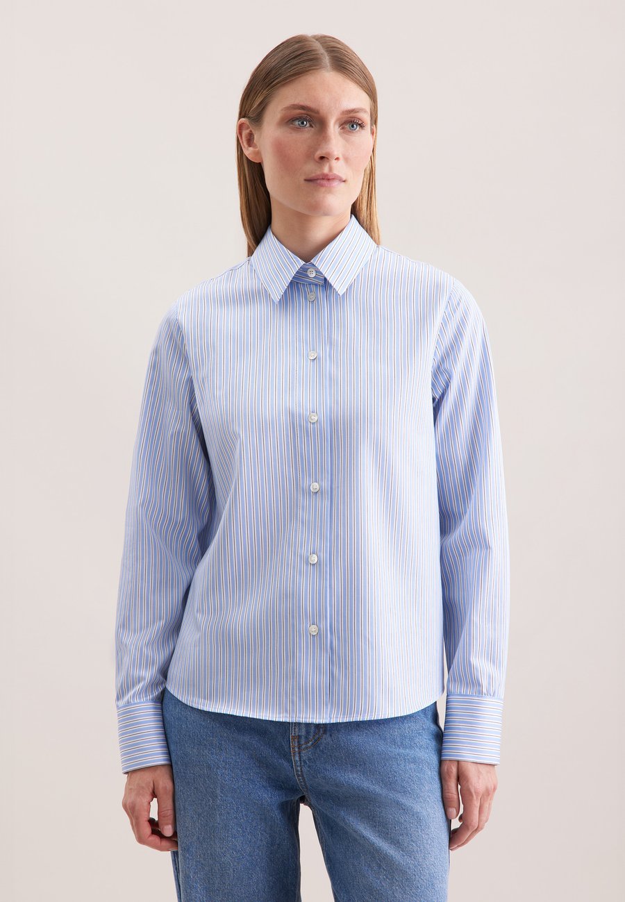 Блуза Seidensticker Button-down blouse, Light Blue
Блуза Seidensticker Button-down blouse, Light Blue