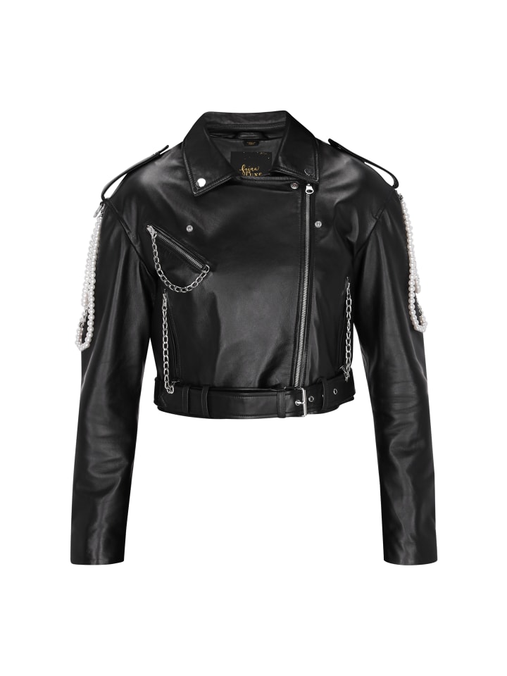 Кожаная куртка faina, черный
Кожаная куртка faina, черный