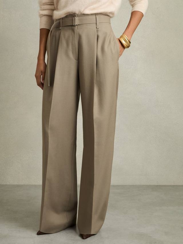 Широкие брюки из чистой шерсти petite clara Reiss, цвет Neutral
Широкие брюки из чистой шерсти petite clara Reiss, цвет Neutral