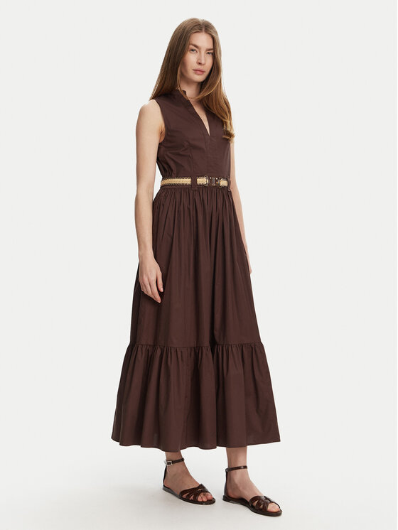 Платье на каждый день обычный крой 251TT2101 Twinset, коричневый
Платье на каждый день обычный крой 251TT2101 Twinset, коричневый