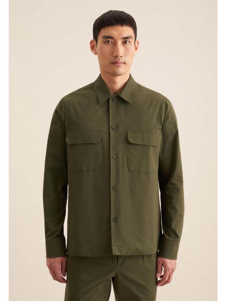 Рубашка Seidensticker, зеленый
Рубашка Seidensticker, зеленый