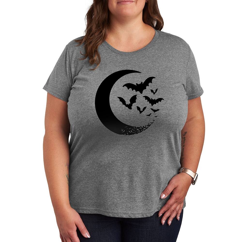 Плюс размер Футболка с рисунком «Летучие мыши в форме полумесяца» Licensed Character, цвет Heather Gray
Плюс размер Футболка с рисунком «Летучие мыши в форме полумесяца» Licensed Character, цвет Heather Gray
