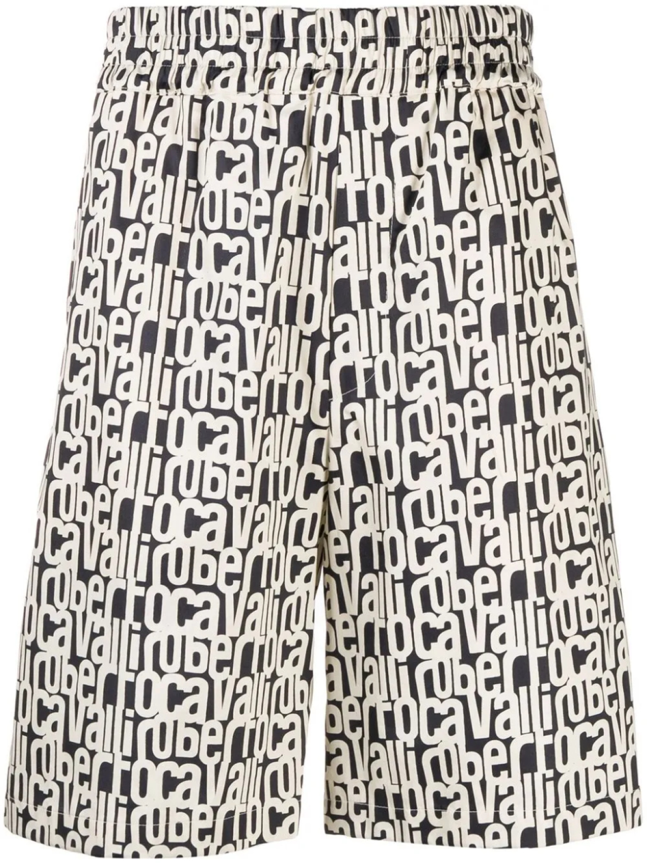 Шорты с эластичным поясом и логотипом Roberto Cavalli, черный
Шорты с эластичным поясом и логотипом Roberto Cavalli, черный