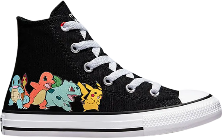 Кроссовки Converse Pokemon x Chuck Taylor All Star High PS First Partners, черный
Кроссовки Converse Pokemon x Chuck Taylor All Star High PS First Partners, черный
