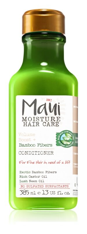 Укрепляющий кондиционер для тонких волос Maui Moisture Volume Boost + Bamboo Fibers
Укрепляющий кондиционер для тонких волос Maui Moisture Volume Boost + Bamboo Fibers