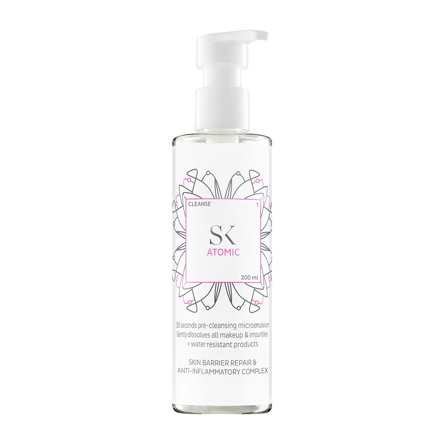 Skintegra Atomic масляный гель для умывания лица, 200 мл
Skintegra Atomic масляный гель для умывания лица, 200 мл