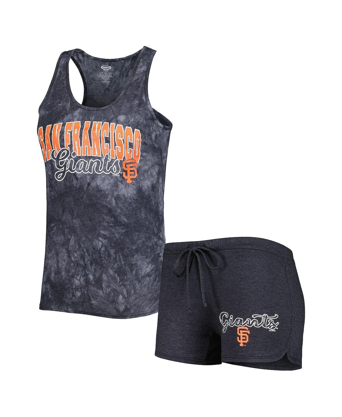 Женский темно-серый комплект для сна с майкой и шортами San Francisco Giants Billboard Racerback Concepts Sport
Женский темно-серый комплект для сна с майкой и шортами San Francisco Giants Billboard Racerback Concepts Sport
