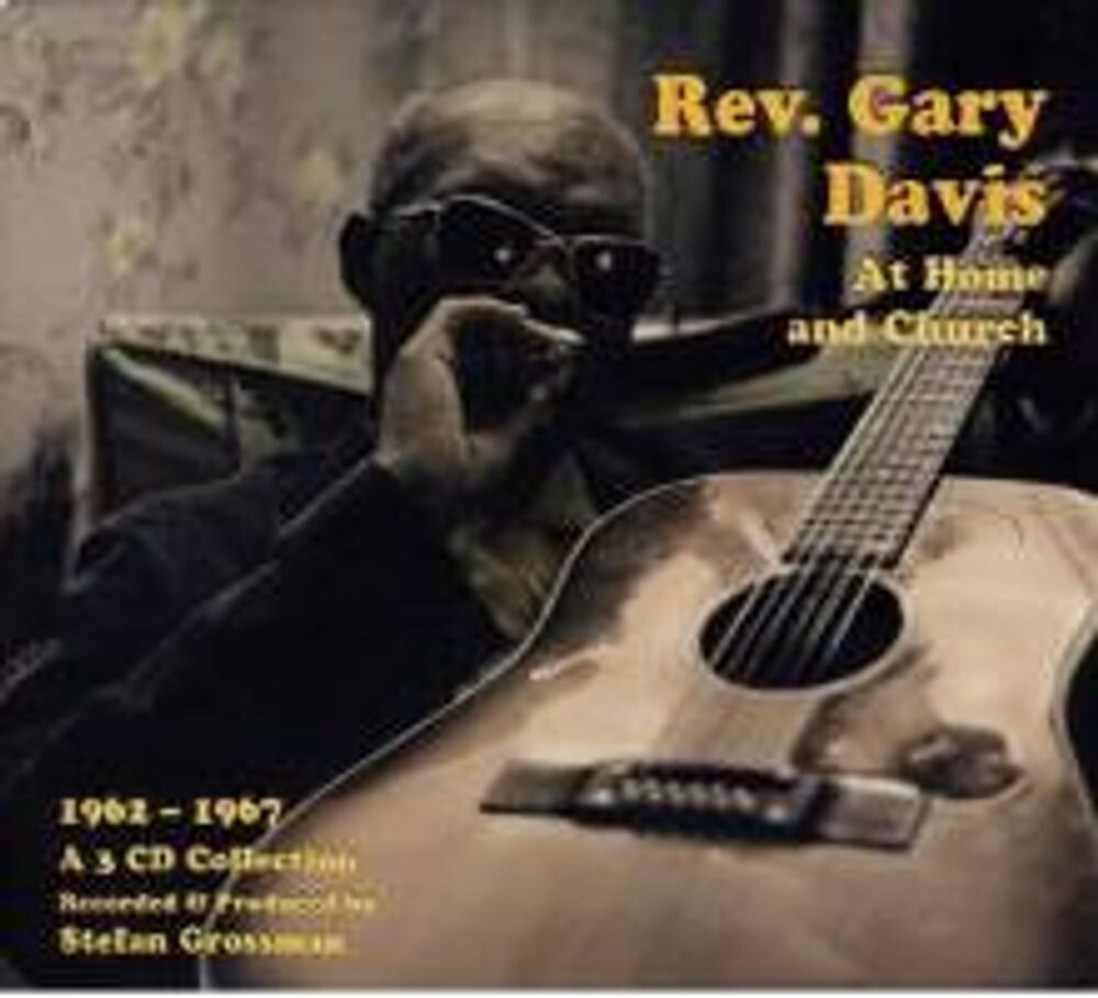 Диск CD At Home and Church: 1962-1967 - Rev. Gary Davis 
Диск CD At Home and Church: 1962-1967 - Rev. Gary Davis