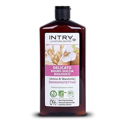 Intrг Гель для душа «Овес и Миндаль» Биозащита 400мл, Intra
Intrг Гель для душа «Овес и Миндаль» Биозащита 400мл, Intra