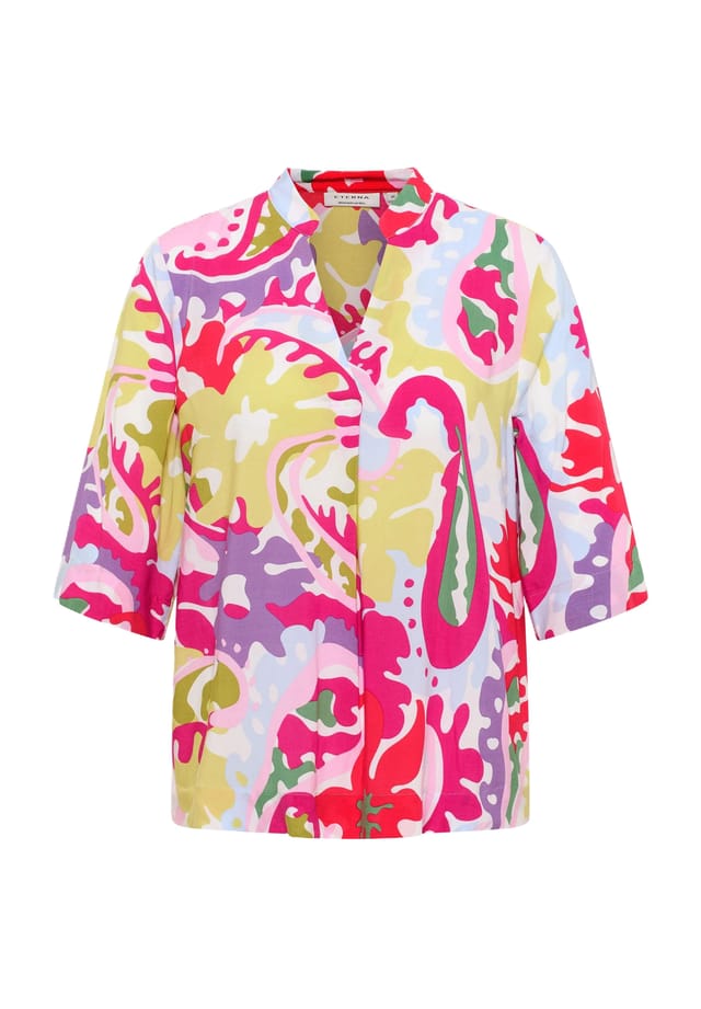 Свободная блузка-рубашка Eterna, розовый
Свободная блузка-рубашка Eterna, розовый