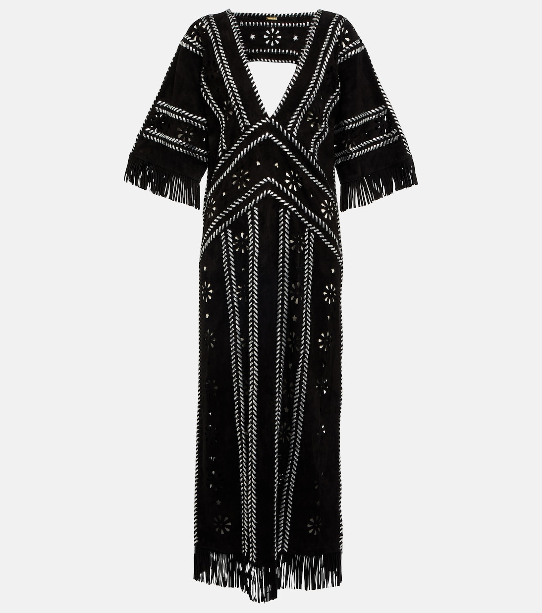 Платье миди Brett из замши с вырезом Dodo Bar Or, Black Silver
Платье миди Brett из замши с вырезом Dodo Bar Or, Black Silver