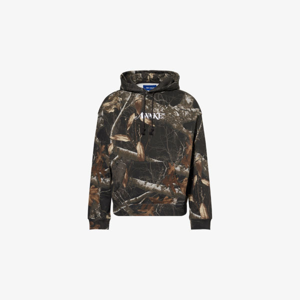 Худи Awake Ny с классическим логотипом, черный / хаки
Худи Awake Ny с классическим логотипом, черный / хаки