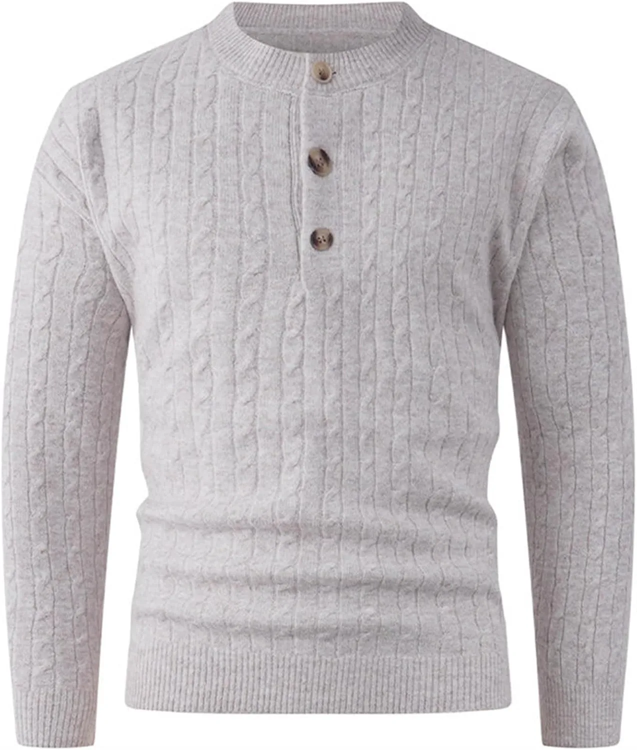 Мужской свитер-пуловер с длинным рукавом Casual Slim Fit
Мужской свитер-пуловер с длинным рукавом Casual Slim Fit