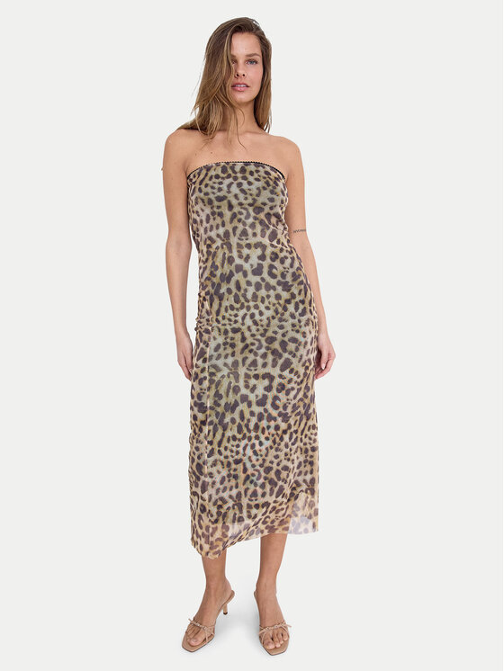 Летнее платье облегающего кроя Lesley 27033993 Noisy May, коричневый
Летнее платье облегающего кроя Lesley 27033993 Noisy May, коричневый