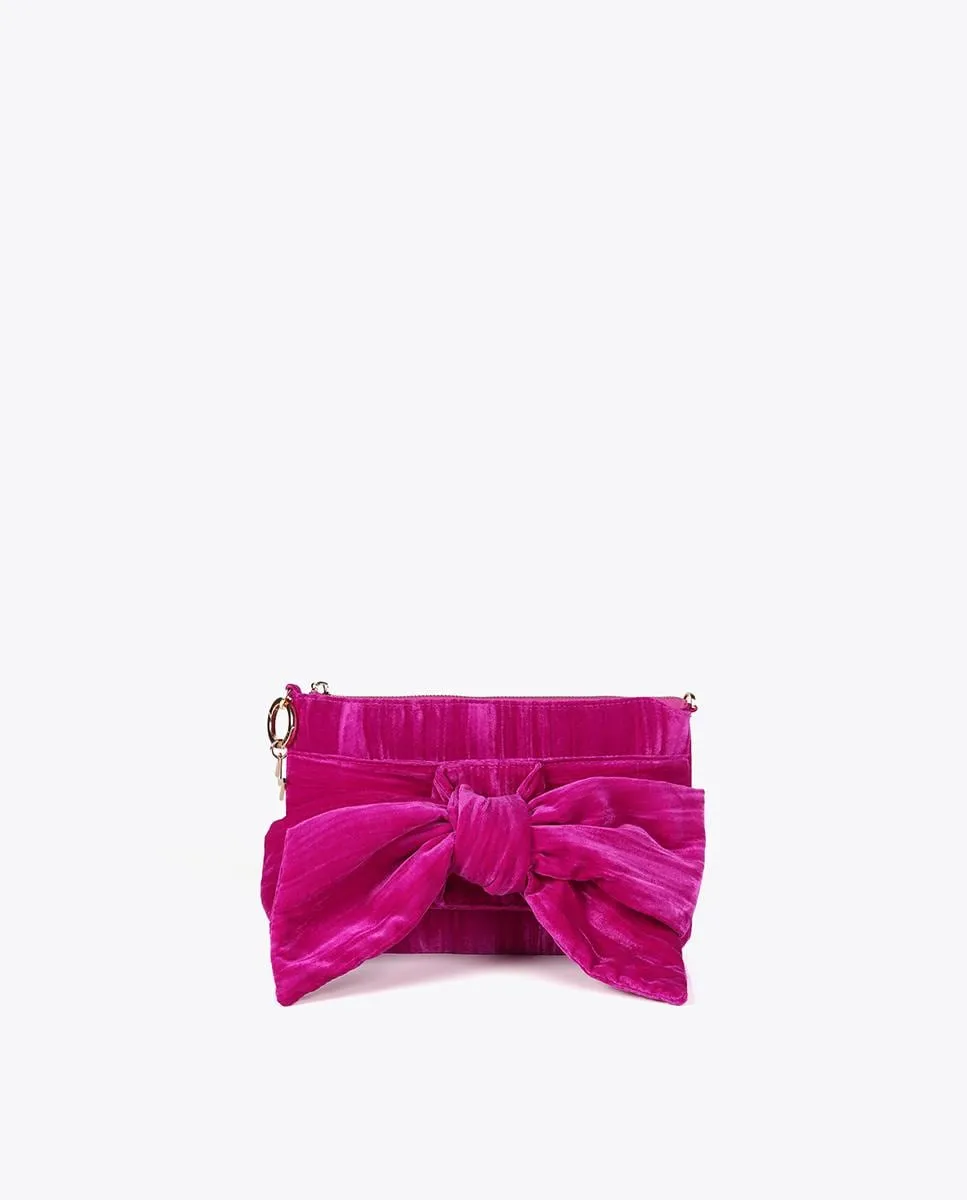 Женская сумка с передним бантом Lola Casademunt, фуксия
Женская сумка с передним бантом Lola Casademunt, фуксия