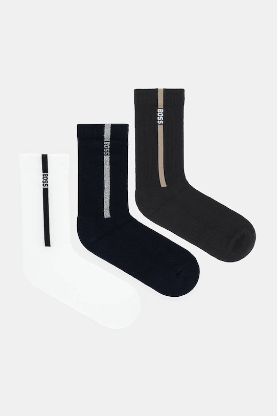 3 пары носков Boss, черный
3 пары носков Boss, черный