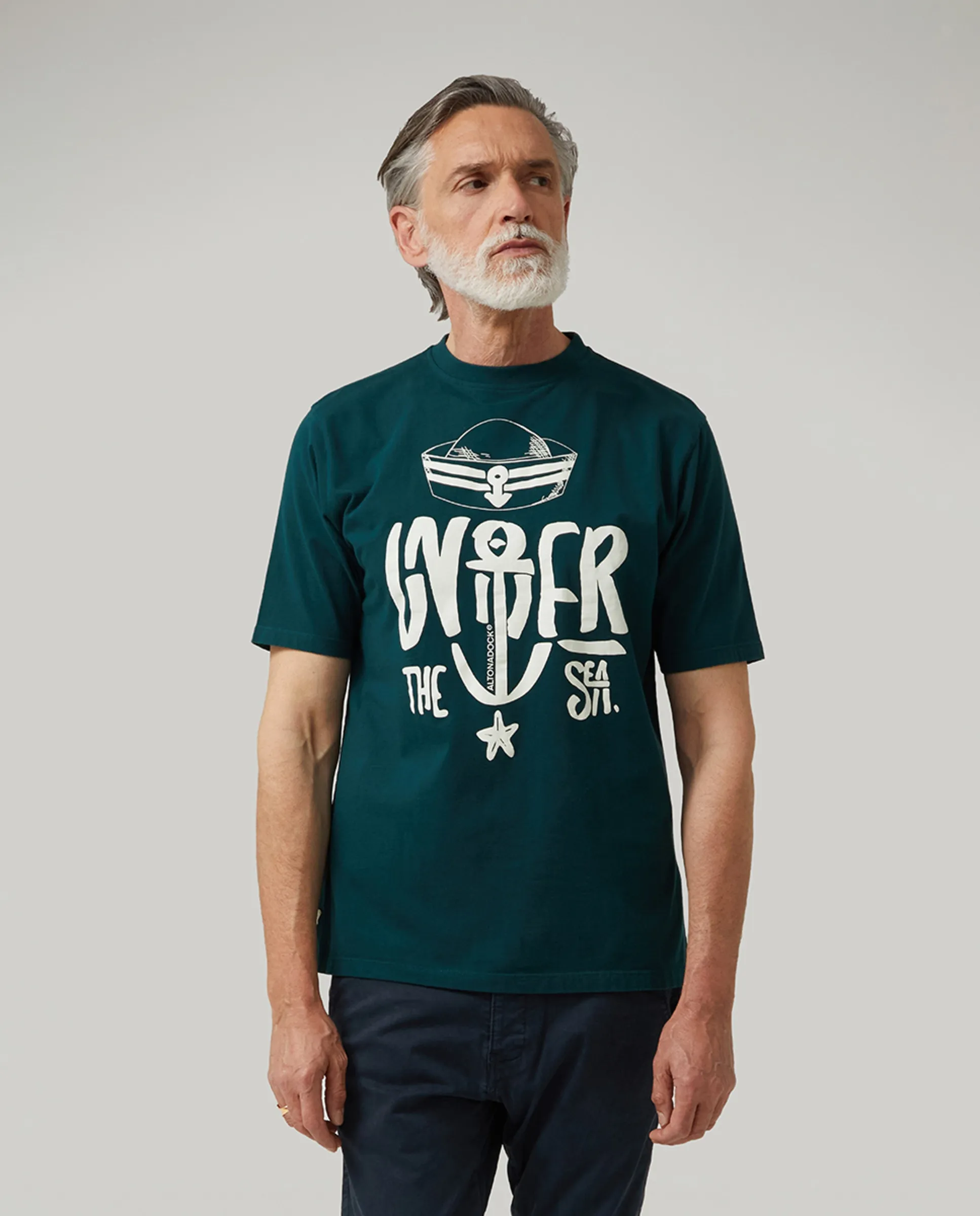 Мужская футболка с коротким рукавом и боковым логотипом Altonadock, темно-зеленый
Мужская футболка с коротким рукавом и боковым логотипом Altonadock, темно-зеленый