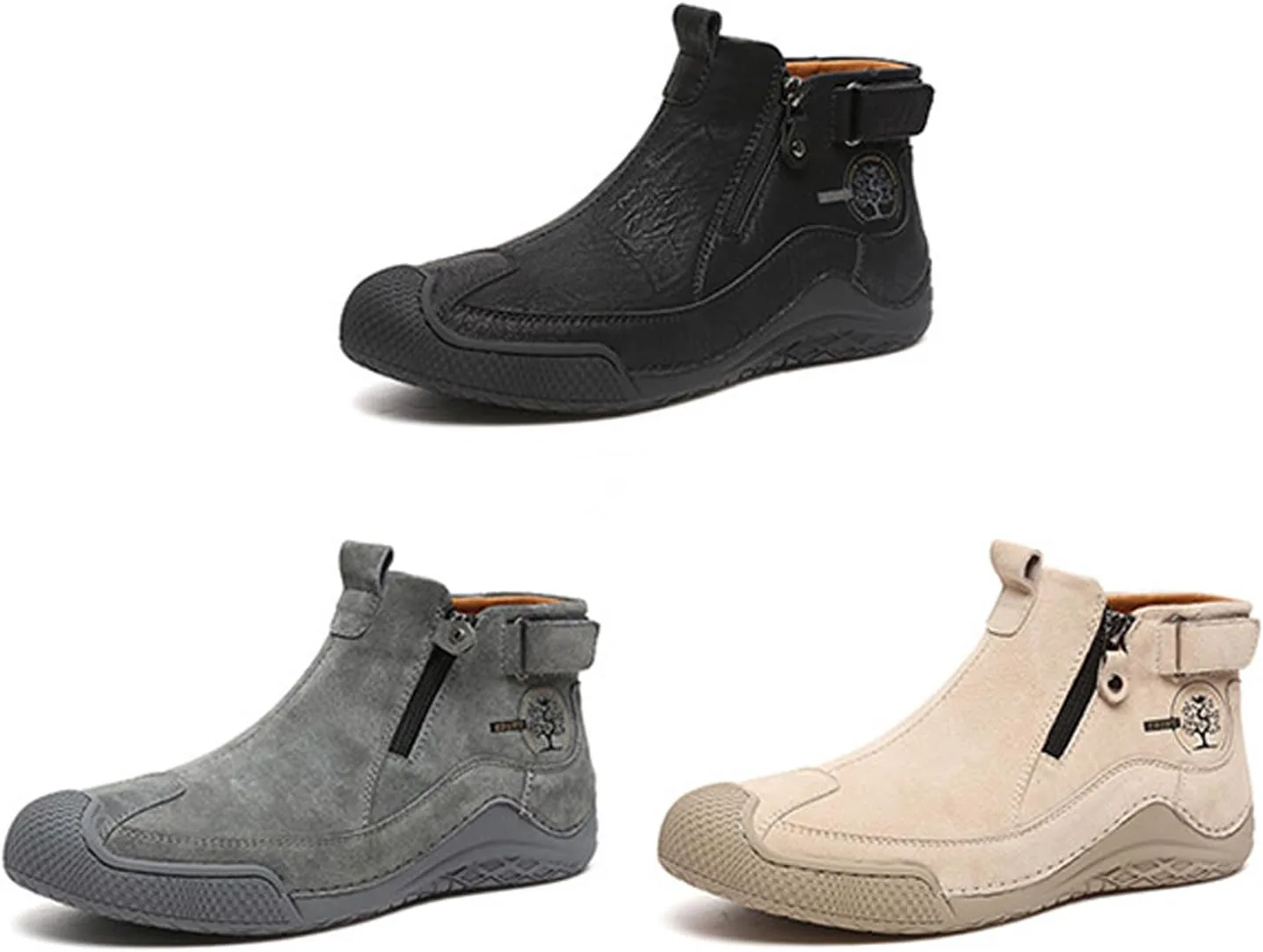 Мужские лоферы DirraBra с ручной прошивкой, кожаные, повседневные, с модной боковой молнией, нескользящие, чукка для вождения, удобные для улицы, с теплой подкладкой из меха, классическая обувь, хаки
Мужские лоферы DirraBra с ручной прошивкой, кожаные, повседневные, с модной боковой молнией, нескользящие, чукка для вождения, удобные для улицы, с теплой подкладкой из меха, классическая обувь, хаки