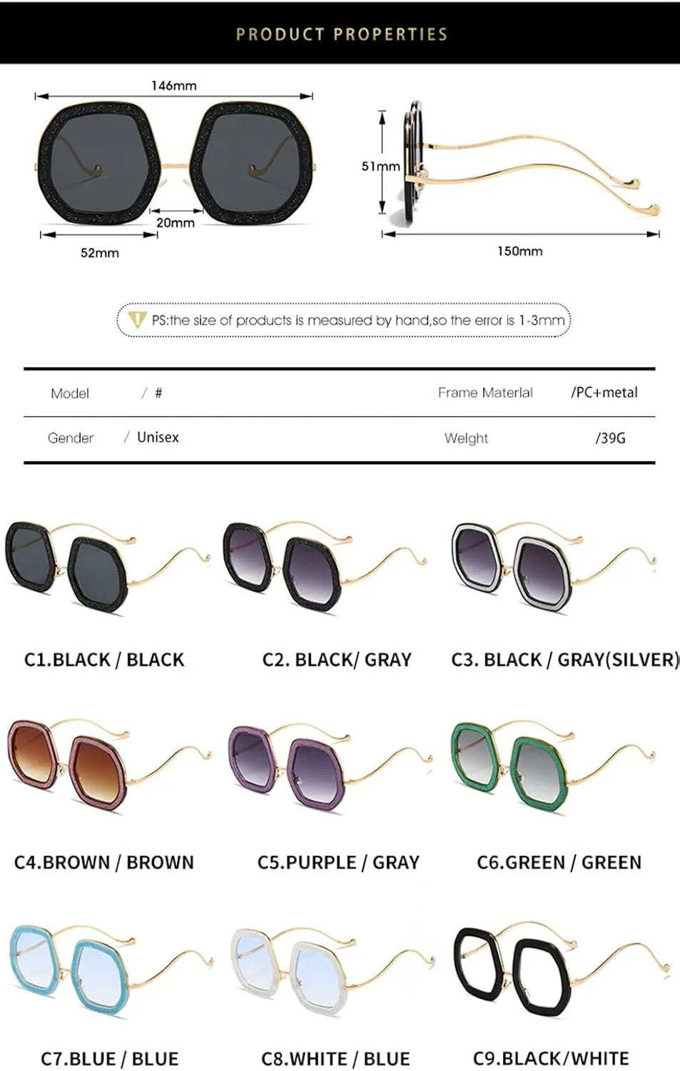 Солнцезащитные очки, модные женские очки, модные уличные солнцезащитные очки для мужчин и женщин для стрельбы, солнцезащитные очки для отдыха на природе LXPYMXDP, H
Солнцезащитные очки, модные женские очки, модные уличные солнцезащитные очки для мужчин и женщин для стрельбы, солнцезащитные очки для отдыха на природе LXPYMXDP, H