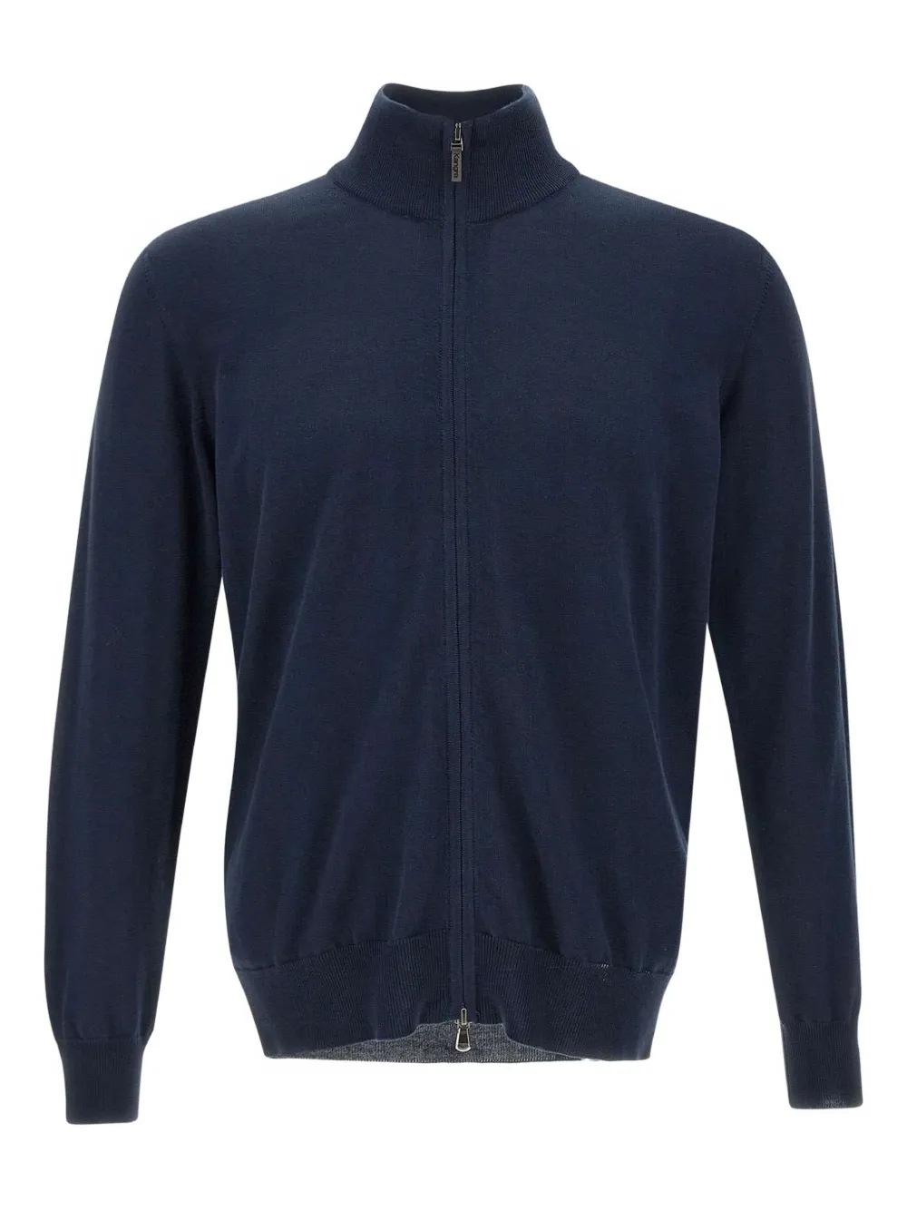 Кардиган на молнии с высоким воротником Kangra, синий
Кардиган на молнии с высоким воротником Kangra, синий