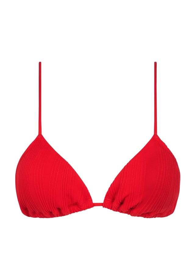 Треугольный верх бикини без косточек эластичный Chantelle, красный
Треугольный верх бикини без косточек эластичный Chantelle, красный