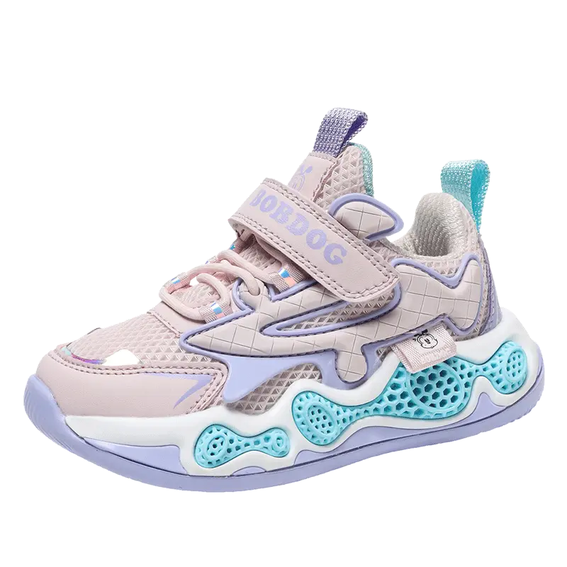 Детские баскетбольные кроссовки с низким верхом, устойчивые к истиранию, дышащие и противоскользящие. BOBDOG, розовый/фиолетовый
Детские баскетбольные кроссовки с низким верхом, устойчивые к истиранию, дышащие и противоскользящие. BOBDOG, розовый/фиолетовый