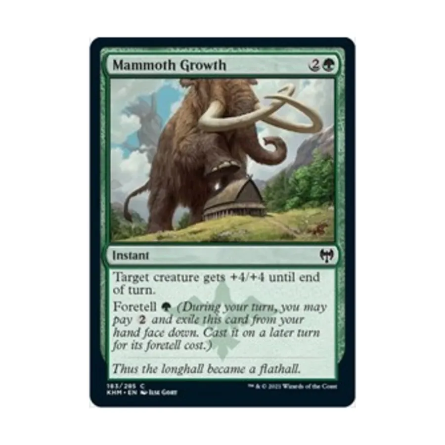 CCG Рост мамонта (С), MTG - Kaldheim
CCG Рост мамонта (С), MTG - Kaldheim