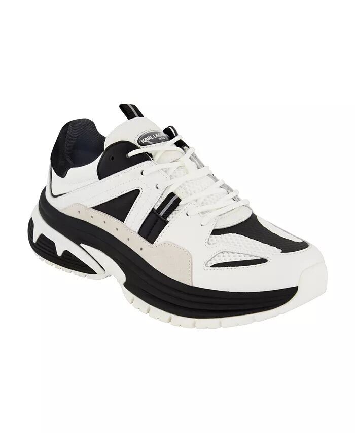 Мужские кожаные кроссовки на массивной двухцветной подошве KARL LAGERFELD PARIS, белый
Мужские кожаные кроссовки на массивной двухцветной подошве KARL LAGERFELD PARIS, белый