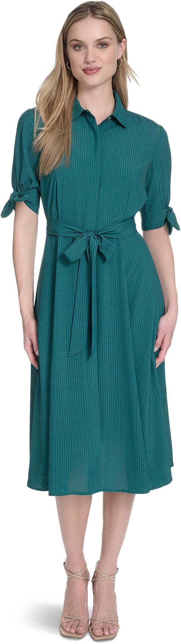 Платье Calvin Klein Chiffon Short Sleeve Shirt Dress, Sequoia
Платье Calvin Klein Chiffon Short Sleeve Shirt Dress, Sequoia