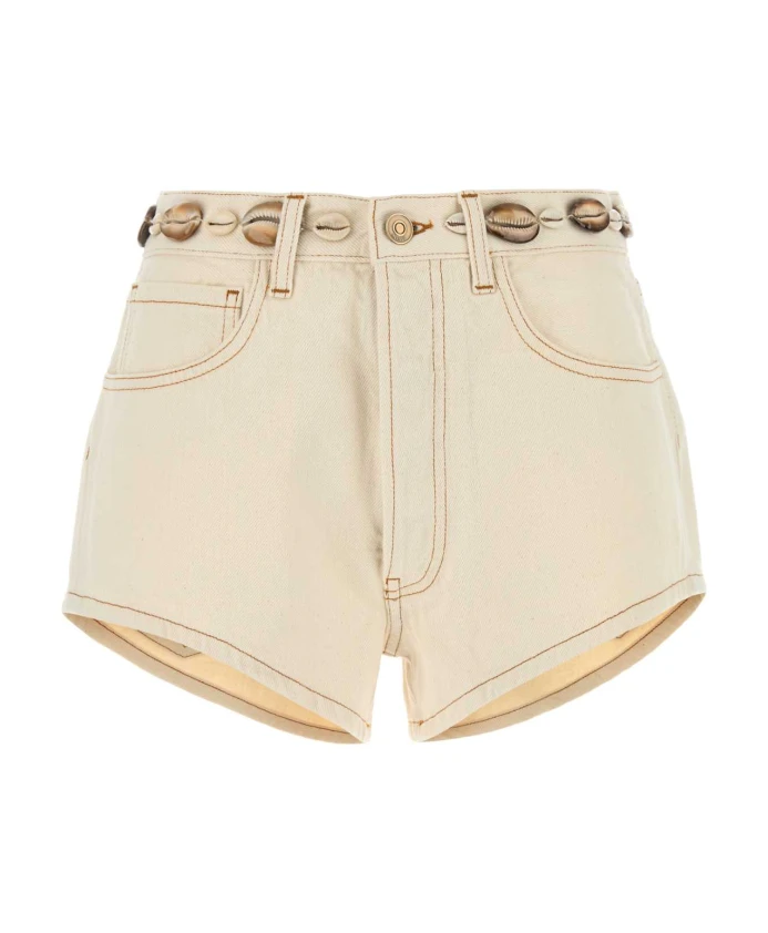 Джинсовые шорты Ocean Dream Alanui, бежевый
Джинсовые шорты Ocean Dream Alanui, бежевый