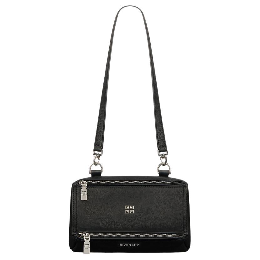 Givenchy Миниатюрная женская сумка-кроссбоди Pandora из овчины, черная
Givenchy Миниатюрная женская сумка-кроссбоди Pandora из овчины, черная