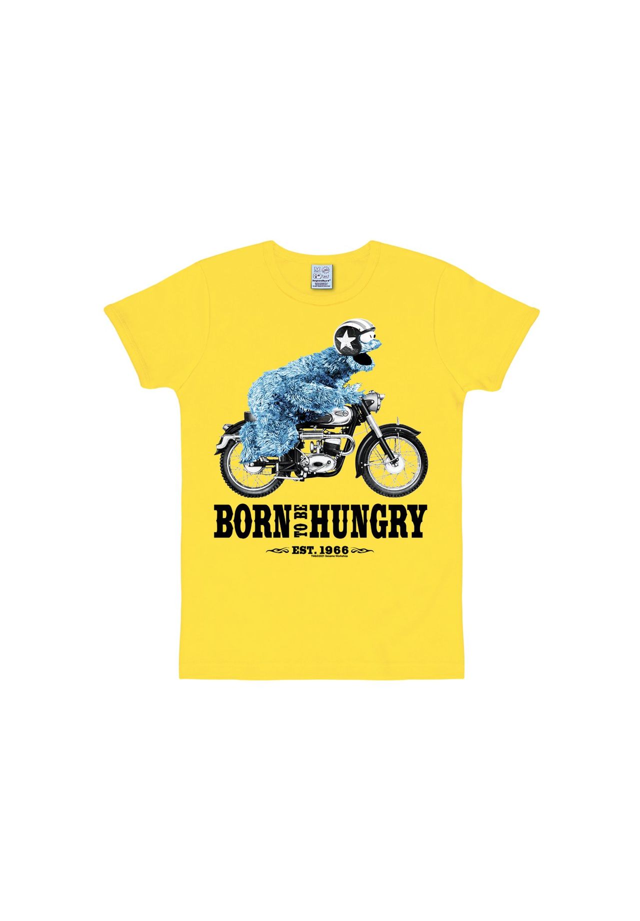 Футболка Slimfit Cookie Monster - Born To Be Hungry LOGOSHIRT, цвет Fresh Yellow
Футболка Slimfit Cookie Monster - Born To Be Hungry LOGOSHIRT, цвет Fresh Yellow