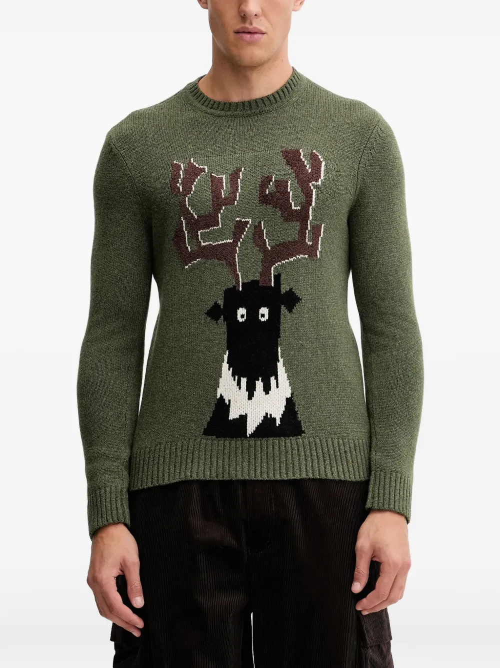 Свитер с графичным принтом Ea7 Emporio Armani, зеленый
Свитер с графичным принтом Ea7 Emporio Armani, зеленый