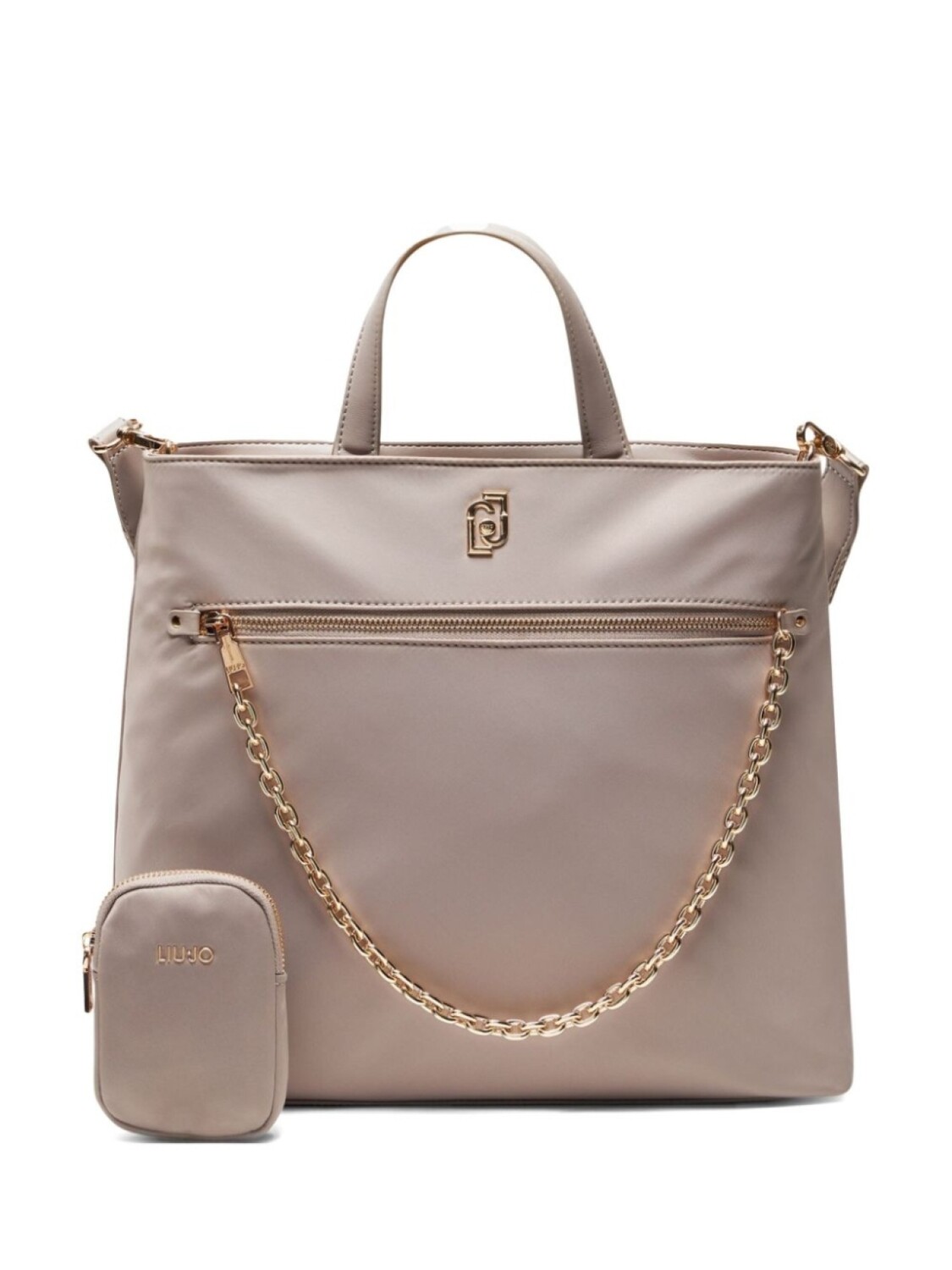 Нейлоновая сумка для покупок с цепочкой LIU JO, розовый
Нейлоновая сумка для покупок с цепочкой LIU JO, розовый