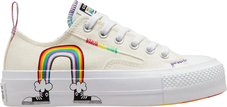 Кроссовки Converse Chuck Taylor All Star Lift Platform Low Pride, кремовый, Бежевый, Кроссовки Converse Chuck Taylor All Star Lift Platform Low Pride, кремовый
Кроссовки Converse Chuck Taylor All Star Lift Platform Low Pride, кремовый, Бежевый, Кроссовки Converse Chuck Taylor All Star Lift Platform Low Pride, кремовый