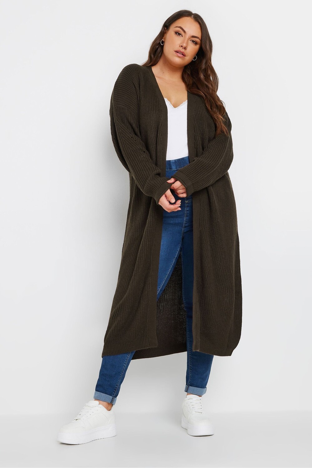 Макси кардиган Yours Curve, коричневый
Макси кардиган Yours Curve, коричневый